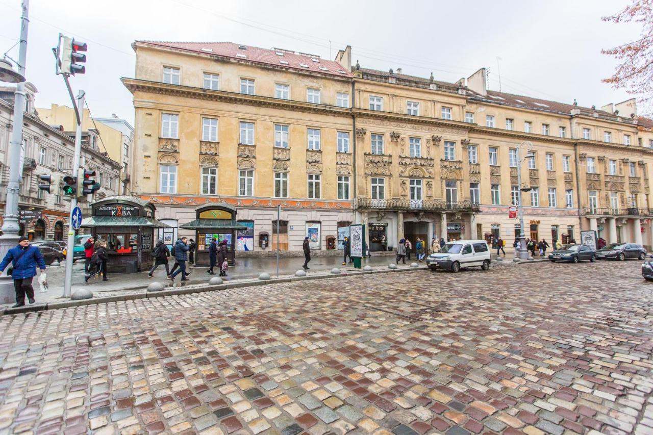 Квартира Подобово Біля Площі Ринок Вулиця Староєврейська 17 ลวีฟ ภายนอก รูปภาพ